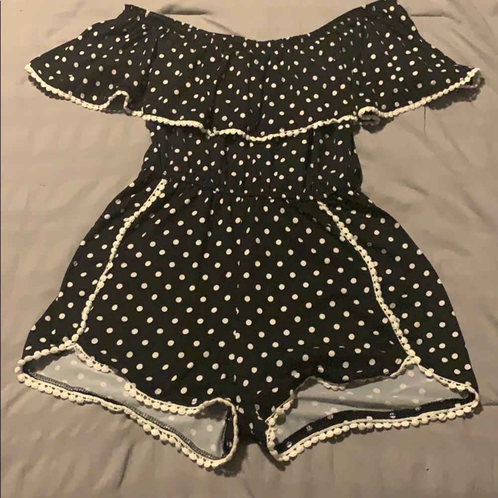 Off the Shoulder Romper